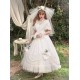 Miss Point Through Your Bloom Vintage Bridal Long One Piece(Reservation/Full Payment Without Shipping)